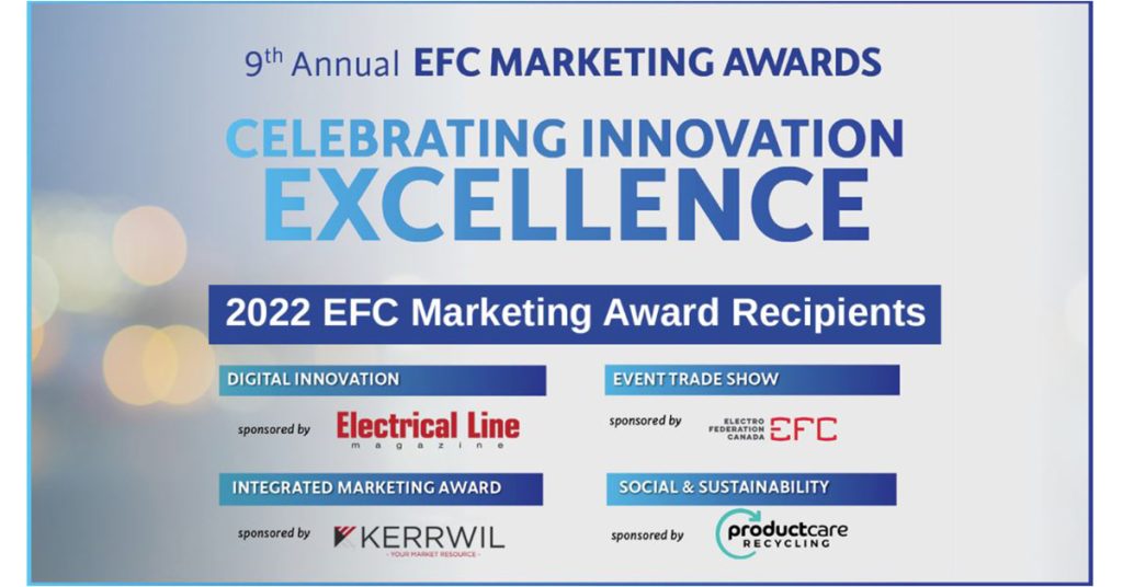 Congratulations to the 2022 EFC Marketing Award Recipients - Canadian ...