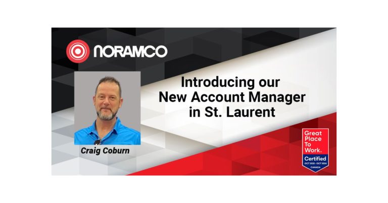 Noramco Announces Craig Coburn as New Account Manager in St. Laurent