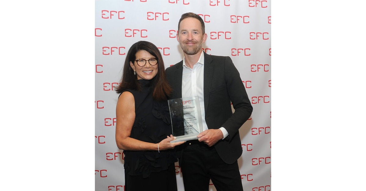 EFC’s 2023 Distributor Corporate Engagement Award Recipient is Rexel Canada