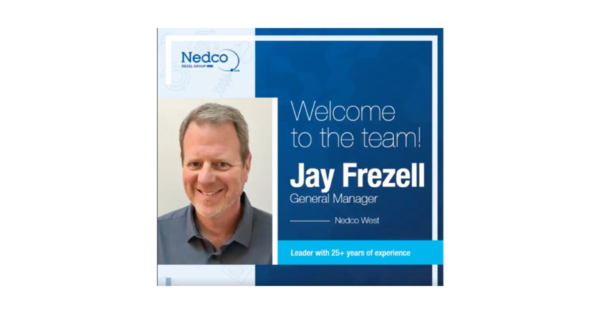 Nedco Introduces Jay Frezell as New General Manager at Nedco West