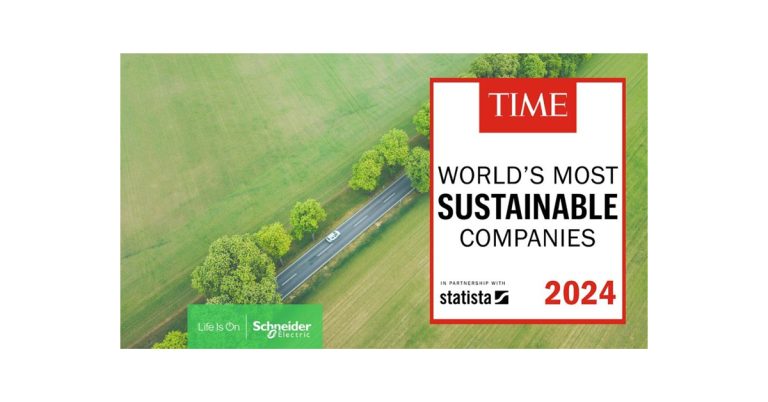 Schneider Electric Tops Time’s Sustainable Companies List
