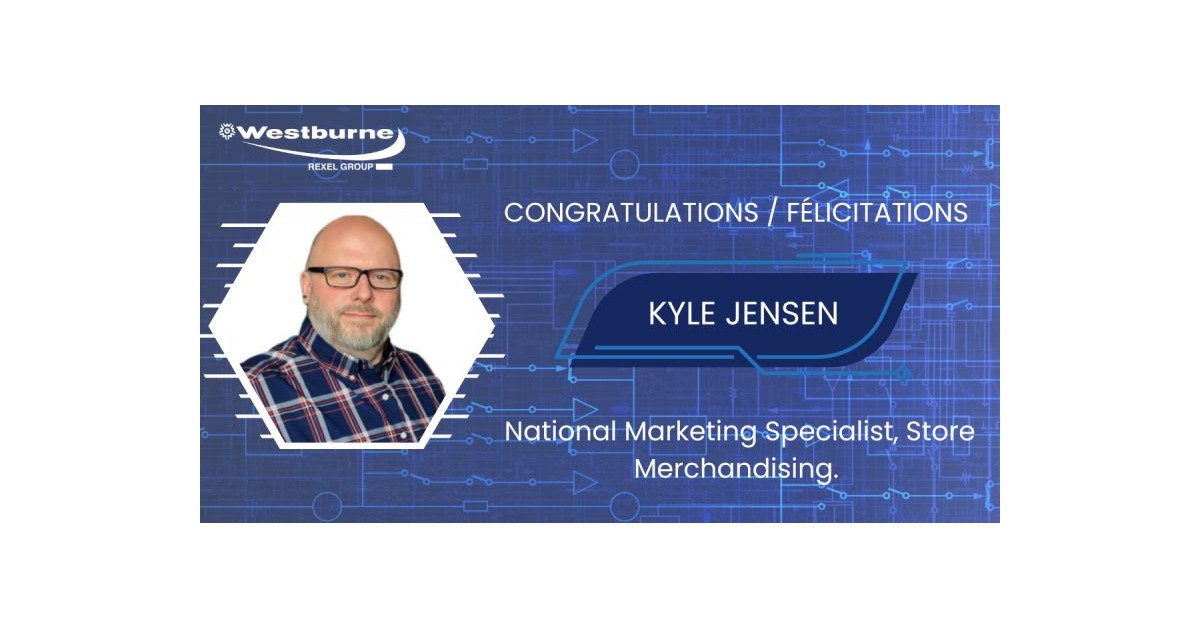 Westburne Announces Kyle Jensen as New National Marketing Specialist, Store Merchandising