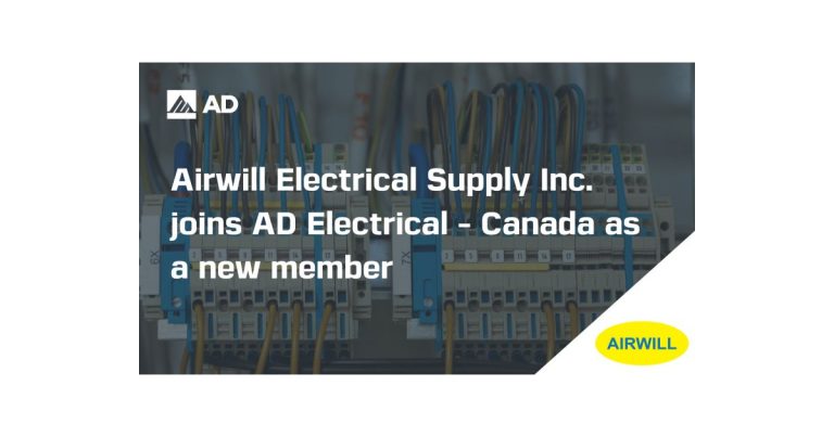 AD Electrical – Canada Welcomes Airwill Electrical Supply as a New Member