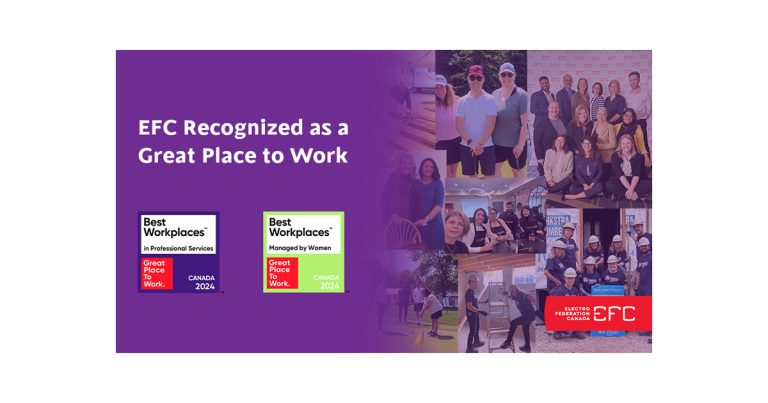 EFC Recognized as Great Place to Work for 6th Straight Year