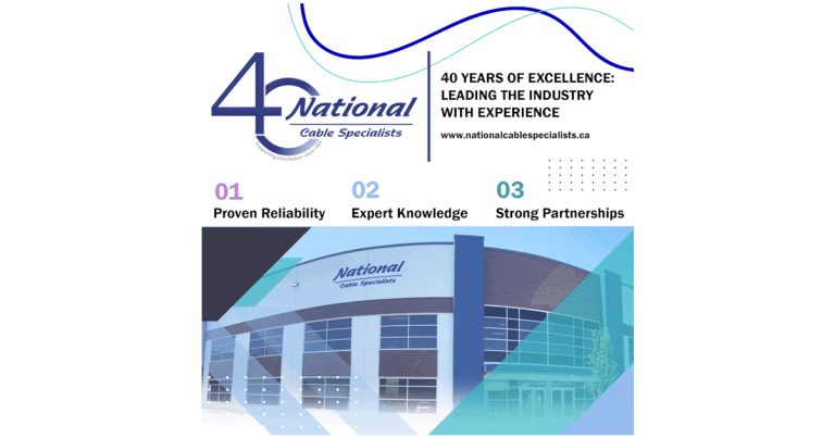 National Cable Specialists Celebrates 40 Years of Excellence