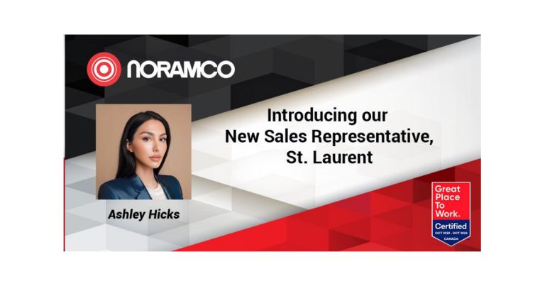 Noramco Welcomes Ashley Hicks as Sales Representative in St. Laurent