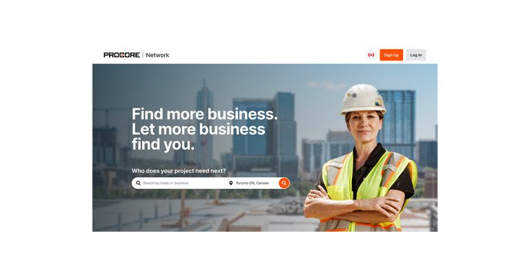 Procore Construction Network (PCN) Expands to Canada