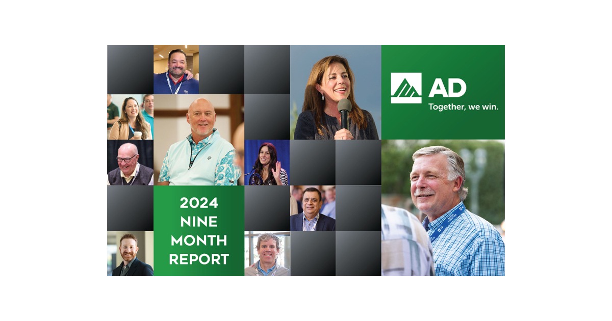 AD Reports Record Member Sales Through Nine Months of 2024