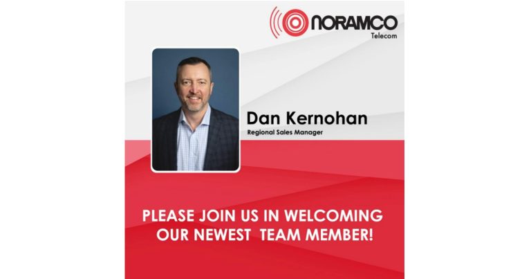 Noramco Announces Dan Kernohan as New Regional Sales Manager for Noramco Telecom