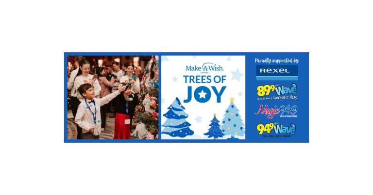 Rexel Atlantic Pushing Towards $20k Goal in the Inaugural Make a Wish ‘Trees of Joy in Nova Scotia’ Campaign