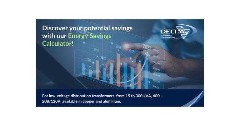 Delta Transformers Launches New Online Energy Savings Calculator