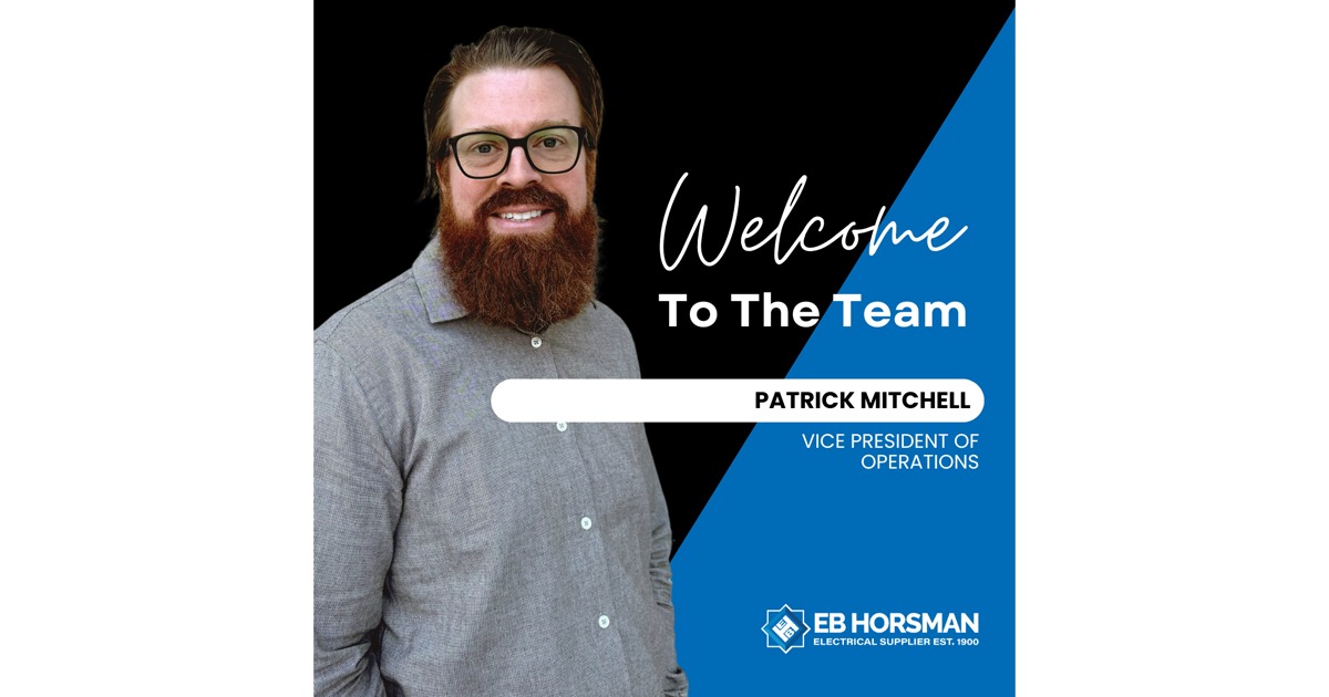 E.B. Horsman & Son Announces Patrick Mitchell as New VP of Operations