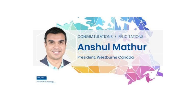 Anshul Mathur Promoted as New President of Westburne Canada