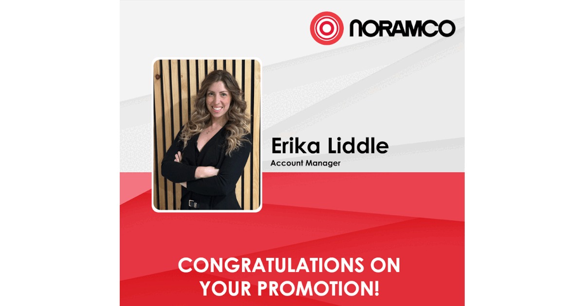 Noramco Names Erika Liddle Commercial and Industrial Account Manager, London